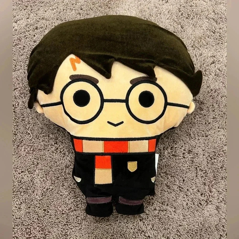 Harry Potter plush cartoon character pillow shaped aprox 12x15 in